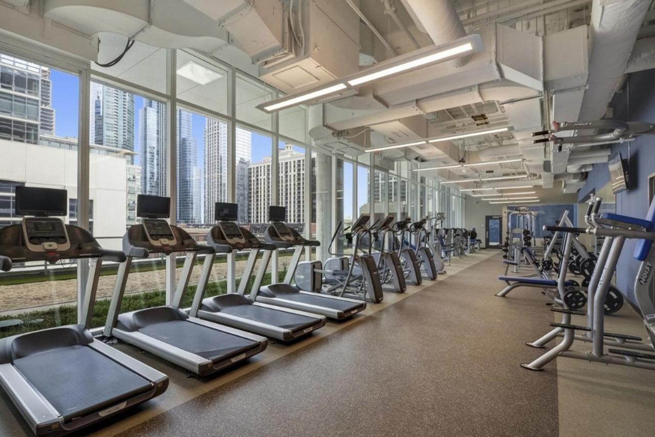 South Loop Studio W Pool Gym Nr Grant Park Chi-856 Daire Chicago Dış mekan fotoğraf